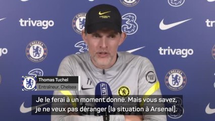 Chelsea - Tuchel sur l'affaire Aubameyang : "Je suis désolé pour lui qu'il ait des problèmes"