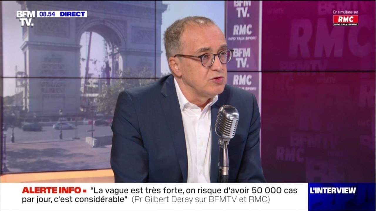 GALA VIDÉO - Le Pr. Gilbert Deray viruent avec les antivax : "Montrer un QR code ne mène pas aux chambres à gaz".