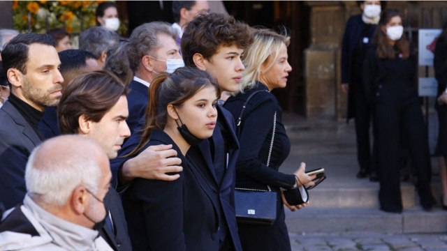GALA VIDEO - Hommage à Bernard Tapie : les mots touchants de ses petits-fils durant la cérémonie
