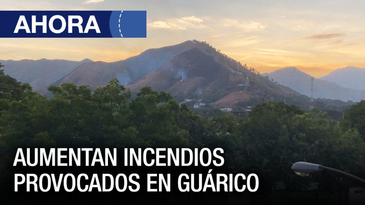 Aumentan incendios provocados en #Guárico - #15Dic - Ahora