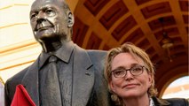 GALA VIDEO -Claude Chirac va voir rouge : la statue à l'effigie de son père Jacques Chirac a été vandalisée
