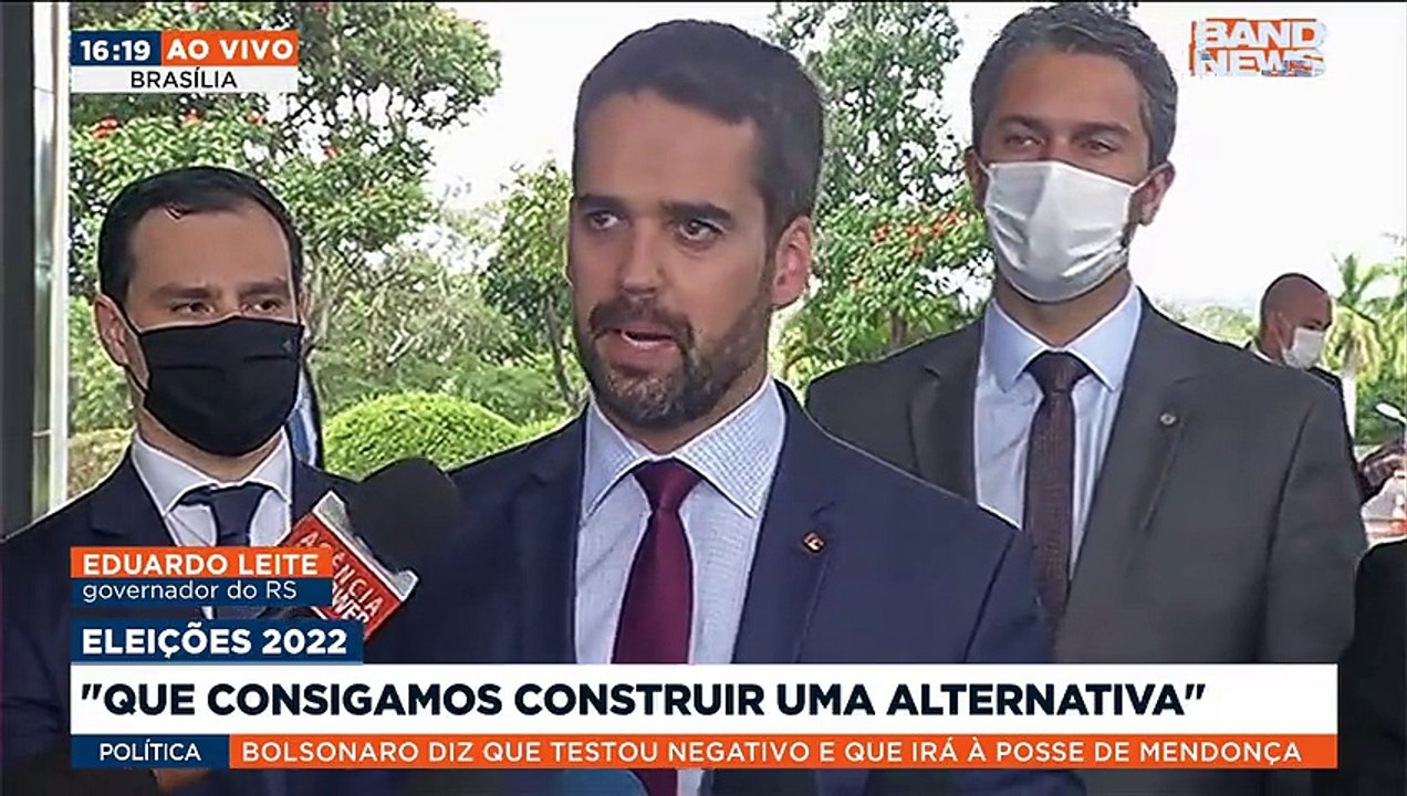O governador do Rio Grande do Sul comentou a saída de Geraldo Alckmin do PSDB. #BandJornalismo