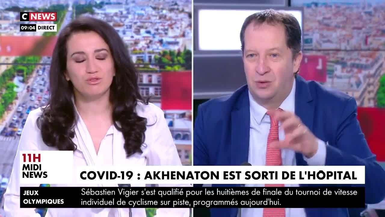 GALA VIDEO - "Vive la vie, mais vive la médecine aussi !" : Akhénaton sermonné dans L'heure des Pros