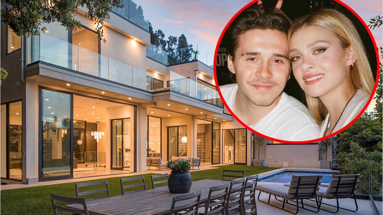 PHOTOS - Brooklyn Beckham et sa fiancée Nicola Pelz : découvrez leur nid d'amour de 88 millions d'euros à Beverly Hills