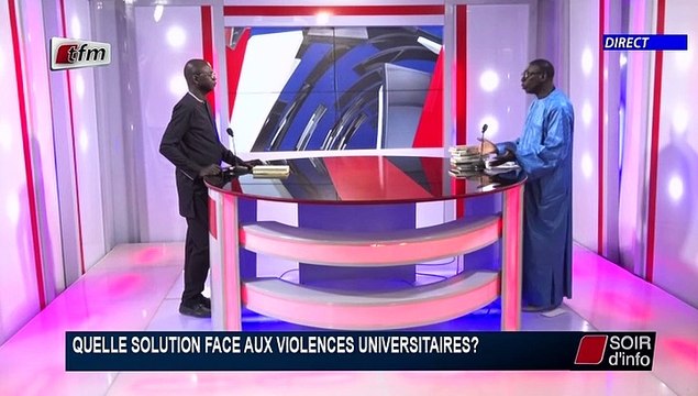 SOIR D'INFO - Wolof - Pr : Abdoulaye Der - Invité : Pr Malick Ndiaye - 15 Décembre 2021