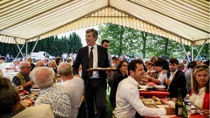 GALA VIDÉO - « On dort chez l’habitant " : Arnaud Montebourg vante sa campagne super économe