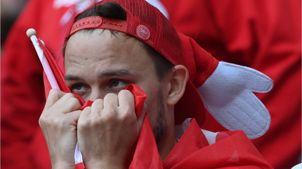 GALA VIDEO - Euro 2021 – Christian Eriksen : désemparée, sa compagne Sabrina « a cru qu'il était mort ".