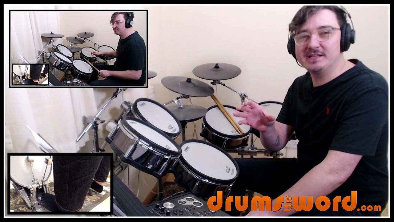 ★ Last Christmas (Wham) ★ FREE Video Drum Lesson | How To Play SONG (George Michael)