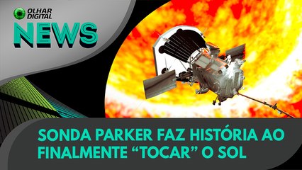 Ao Vivo | Sonda Parker faz história ao finalmente “tocar” o Sol | 15/12/2021 | #OlharDigital