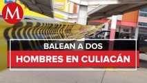 Dos hombres fueron atacados a balazos en Culiacán