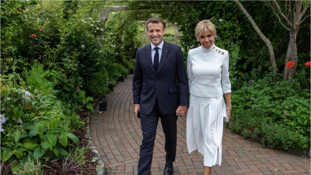 GALA VIDEO – Brigitte Macron toujours aussi chic au G7 entourée de Jill Biden et Carrie Symonds