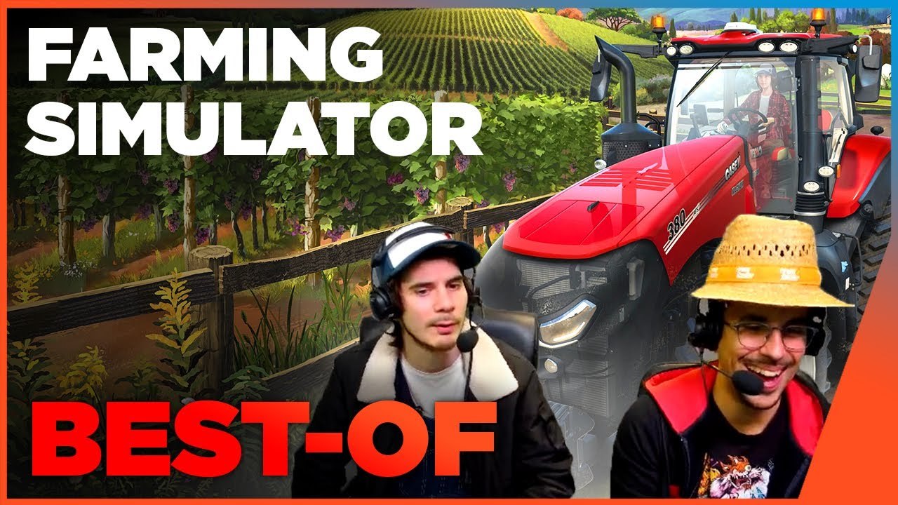 "C'est un peu le Souls des jeux de fermier" | Best Of Farming Simulator 22  GAMING LIVE PS5