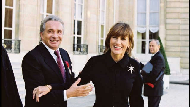 GALA VIDEO - Michel Sardou et Anne-Marie Périer : un couple solide.