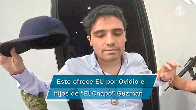 EU ofrece 5 mdd por 4 hijos de Joaquín El Chapo Guzmán