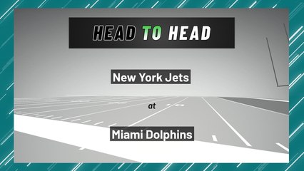New York Jets at Miami Dolphins: Moneyline