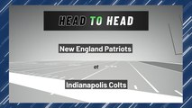 New England Patriots at Indianapolis Colts: Spread