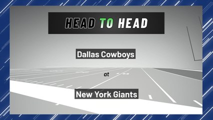 Dallas Cowboys at New York Giants: Over/Under