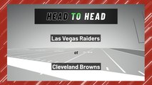 Las Vegas Raiders at Cleveland Browns: Spread