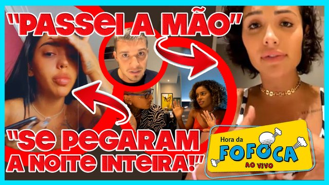 Aline assume carinho em Mc Gui e confirma barraca armada; Mirella acusa e se irrita c Sthe e Dynho
