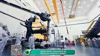 Tải video: James Webb: lançamento de telescópio espacial é adiado