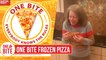 My Mom's Frozen Pizza Review - One Bite Pizza