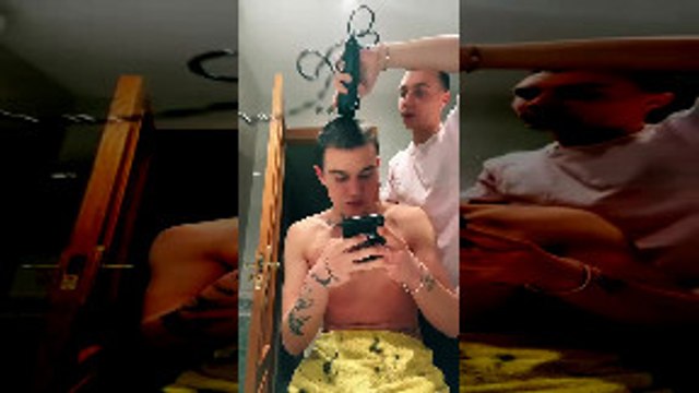 Man Accidentally Shaves His Head