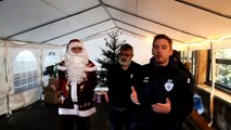 DISCOURS DU PRESIDENT POUR LES RESTOS DU COEUR EN CLÔTURE DE L'ARBRE DE NOËL