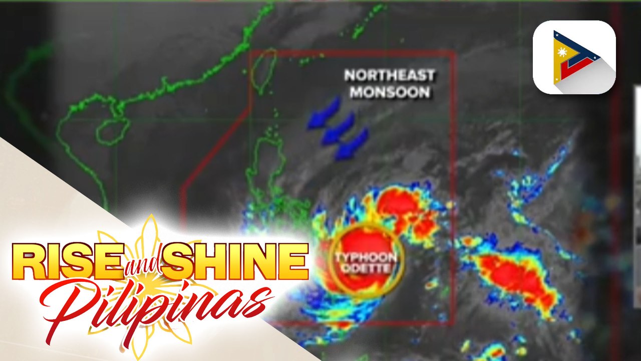 INFO WEATHER | Bagyong Odette, nasa typhoon category na; signal no. 1, 2, at 3, itinaas sa ilang lugar sa Visayas at Mindanao