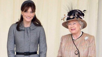 GALA VIDÉO - Carla Bruni : sa délicate attention pour l'anniversaire de la reine Elizabeth II