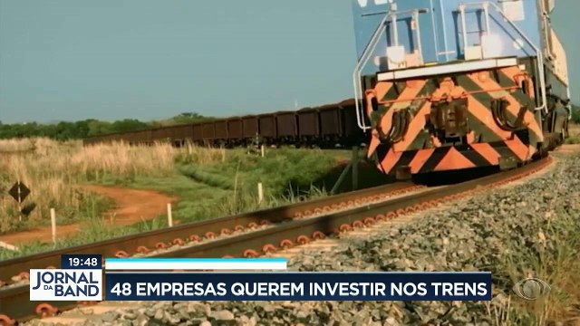 A nova lei das ferrovias pode dobrar a participação dos trens no transporte de cargas no país. #BandJornalismo