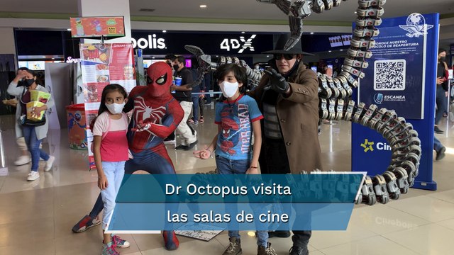 Un Doctor Octopus real sorprende a los fans de Spider-Man: No Way Home