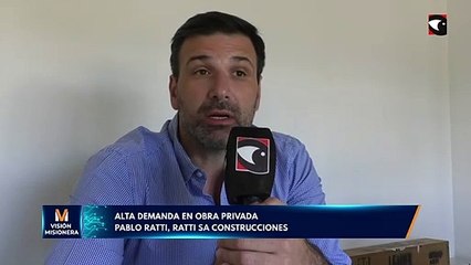 Alta demanda en obra privada