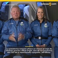 Amazon lanzará documental "Shatner in Space"