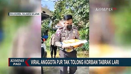 Viral Anggota PJR Tidak Menolong Korban Tabrak Lari yang Tergeletak