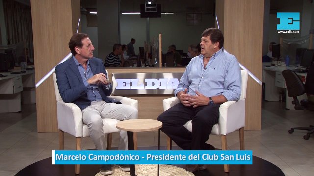 San Luis festeja 60 años de su nacimiento - Marcelo Campodónico - Presidente del Club San Luis