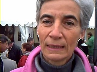 Begles2008 Véronique Fayet parle aux béglais