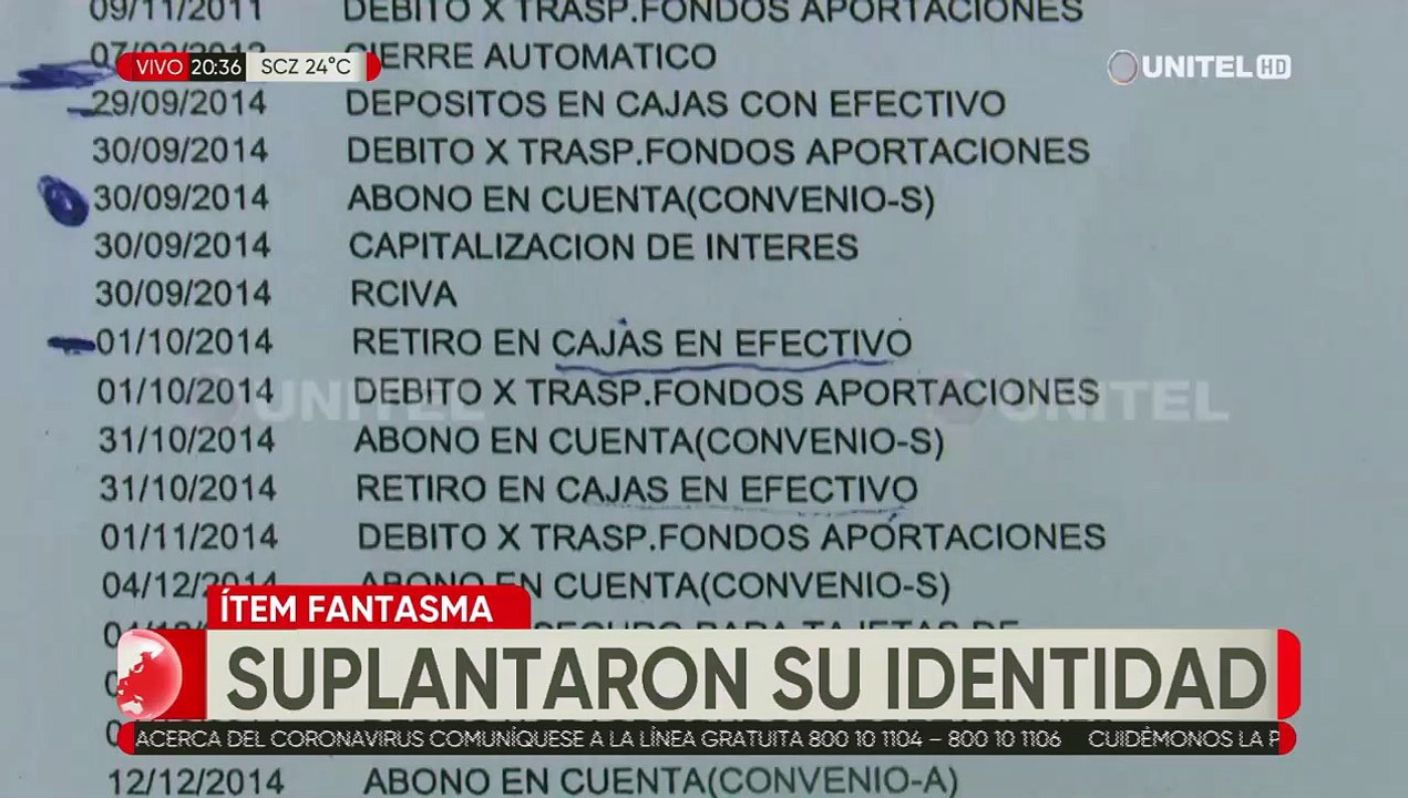 Exfuncionario denuncia suplantación de identidad