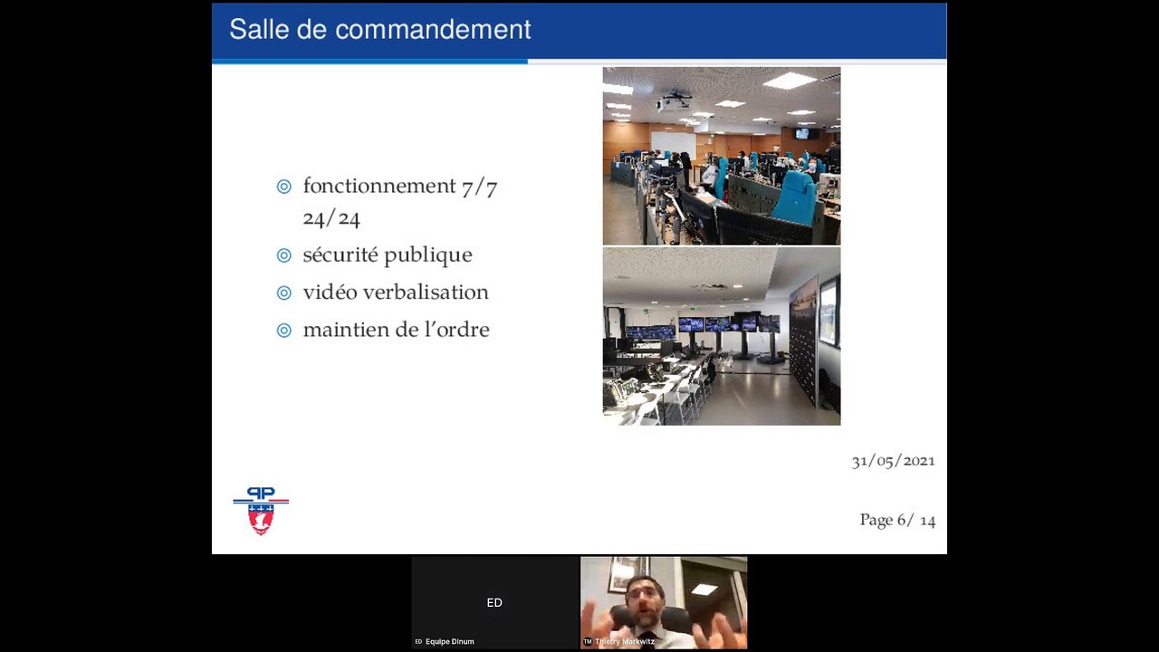 [Conférence] Sous-direction des technologies de l'intérieur : l'informatique et la réponse opérationnelle