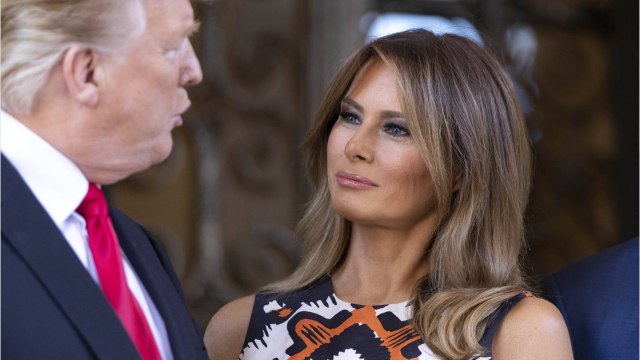 GALA VIDEO - Melania Trump se réjouit d'une cure forcée de Donald Trump
