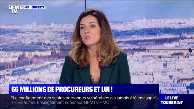 GALA VIDÉO - Coralie Dubost ironise après la sortie d'Emmanuel Macron : « procureur est un très joli métier