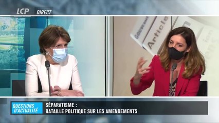 GALA VIDEO - "Pas de leçon de lâcheté !" : accrochage entre Coralie Dubost et une députée LR