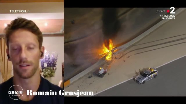 GALA VIDÉO - Romain Grosjean miraculé : « On pensait à 99% que j’étais mort »