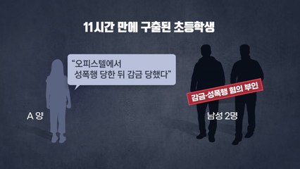 [이슈인사이드] 초등생 성폭행하고 감금한 남성들 "SNS에서 만났다" / YTN