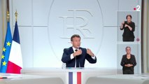 VIDÉO - Emmanuel Macron annonce un couvre-feu  dans plusieurs villes de France