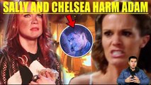 CBS Young And The Restless Sally angry at being betrayed, together with Chelsea