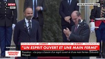 GALA VIDÉO - Édouard Philippe très ému et ovationné pour son départ de Matignon