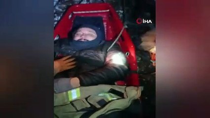 Tuvaletini yaparken az kalsın ölüyordu! Bir saatte kurtarıldı