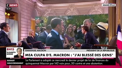 Emmanuel Macron sur TF1 : Le Président regrette d'avoir blessé des gens pendant son quinquennat