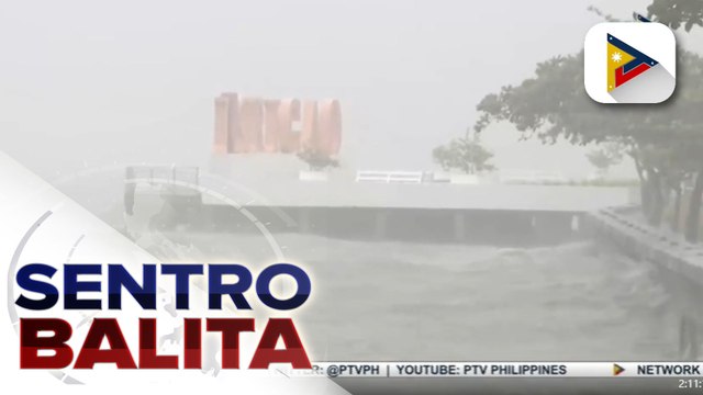 Malakas na ulan at hanging dala ng bagyong Odette, ramdam na sa Surigao Del Norte; 61-K residente sa probinsya, agad inilikas