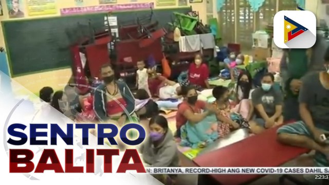 Forced evacuation at pamamahagi ng food packs sa Southern Leyte, agad sinimulan; Mga awtoridad, maya't-maya ang pag-iikot sa mga lugar na tutumbukin ng bagyo